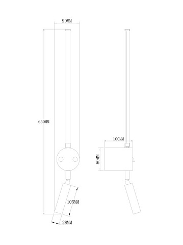 Бра Freya FR6063WL-L24B
