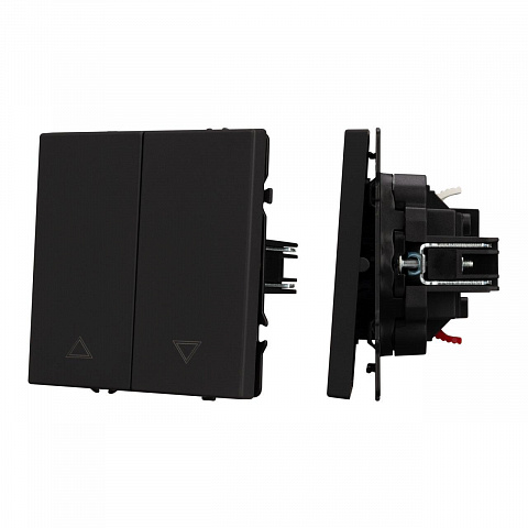 Механизм выключателя управления шторами SWT-NOBE-MKR2-SFPL-BK (230V, 10A) Arlight 054273