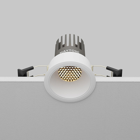 Встраиваемый светильник Maytoni DL115-10W-3K-W