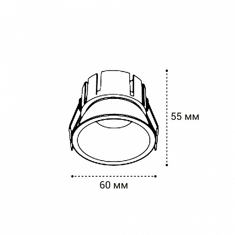 Влагозащищенный светильник ITALLINE IT06-6033 white 3000K