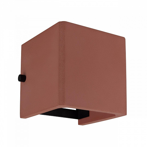 Светильник LGD-PERAN-WALL-S120x120-6W Warm3000 (Beige red, 0-80 deg, 230V) Arlight 061761