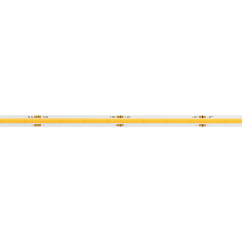 Светодиодная лента Arlight 11,5W/m 378LED/m CSP теплый белый 5М COB-X378-8mm 24V Warm3500 044579