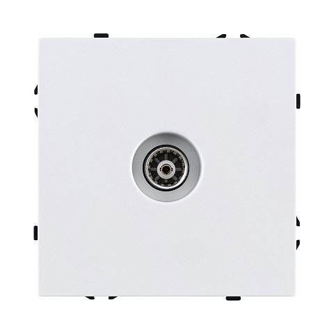 Розетка TV, белый матовый Kollinger Eclipse EC-020WH