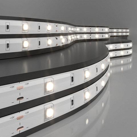 Лента Elektrostandard 5050 12V 30Led 7,2W IP65 / дневной белый