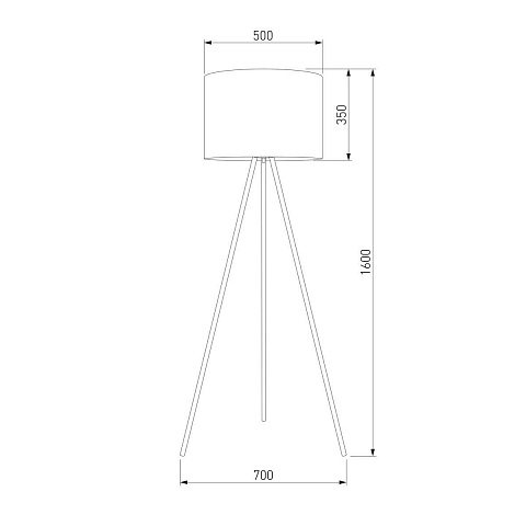 Торшер TK Lighting 6635 Umberto