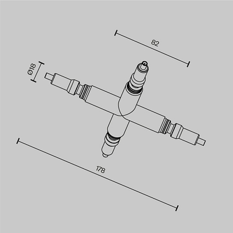 Коннектор Maytoni CA008TX-BS