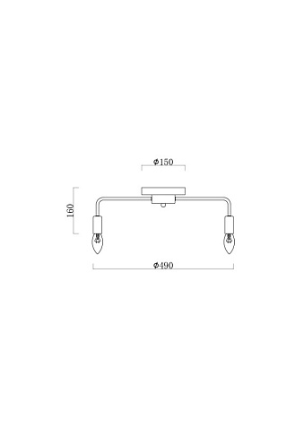 Накладная люстра Freya FR4010CL-05GB
