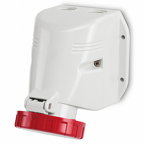 DKC Розетка настенная  IP67 16А 3P+E+N 400В