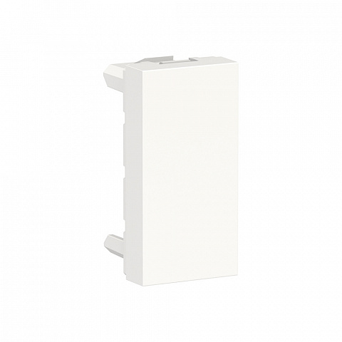 Schneider Electric Unica Modular Бел Заглушка, 1 модуля