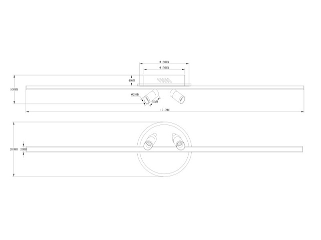 Накладной светильник Freya FR6056CL-L68B