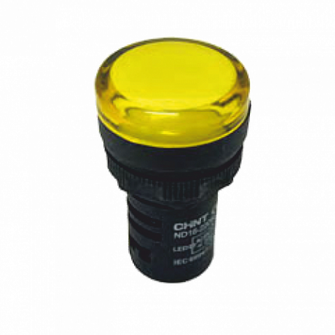 CHINT Индикатор ND16-22DS/4 оранжевый АС230В (R)