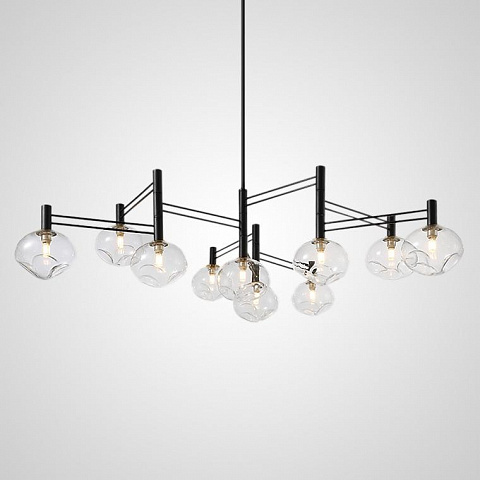 Подвесная люстра Imperium Loft Temper L10 Black 229048-26