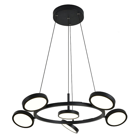 Подвесная светодиодная люстра Crystal Lux CLT 027C6 D700 BL