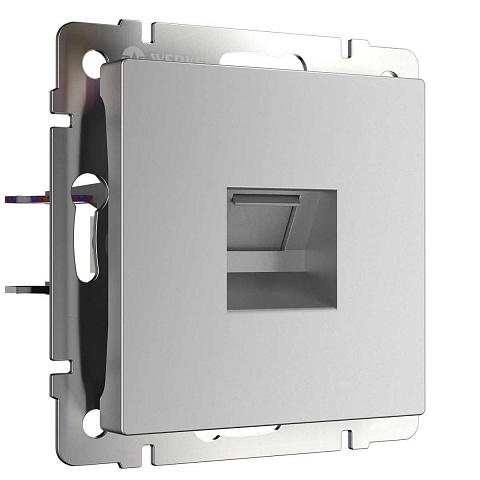 Розетка Ethernet RJ-45 Werkel серебряный W1181006 4690389157691