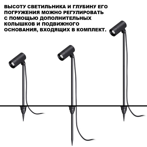Грунтовый светильник Novotech 359713