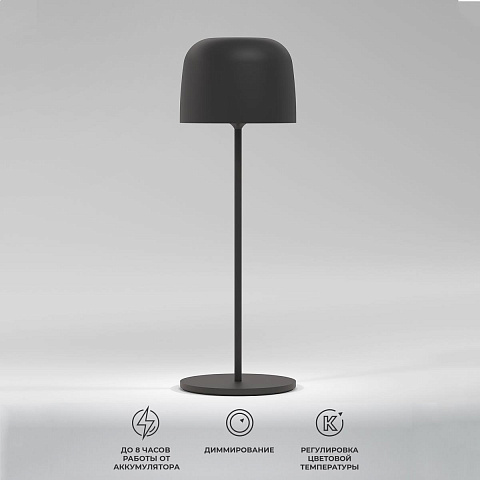 Уличный светодиодный светильник Elektrostandard Bitty черный TL70260 a069002
