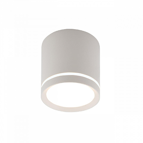 DK4013-WH Светильник накладной IP 20, 5 Вт, LED 4000, белый, алюминий/акрил