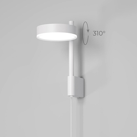 Настенный светодиодный светильник Elektrostandard Tobi 40129/LED белый a064593