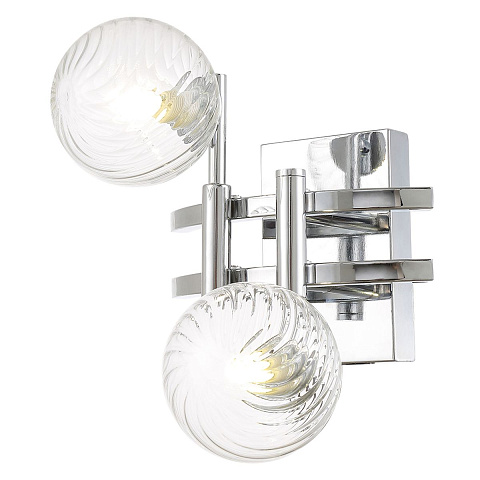 Бра Crystal Lux Luxury AP2 Chrome
