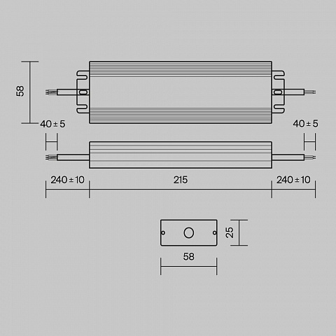 Драйвер Maytoni PSL008-100W-48V-IP67
