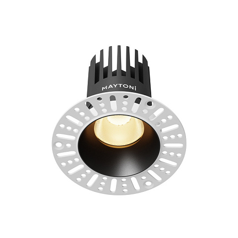 Встраиваемый светильник Maytoni DL121-15W-2.7K-TRS-B