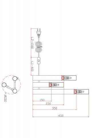 Настольная лампа Freya FR5109TL-03G