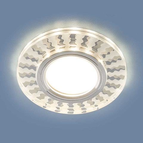 Встраиваемый светильник Elektrostandard 2248 MR16 SL/WH зеркальный/белый a047761