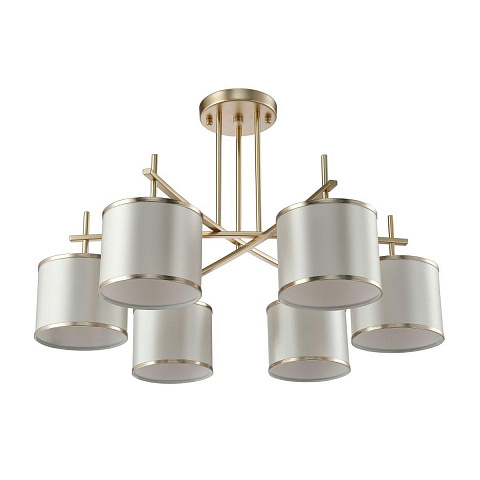 Люстра на штанге Crystal Lux SERGIO PL6 GOLD