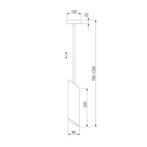 Подвесной светильник Eurosvet Dome Elegante 50245/1 черный
