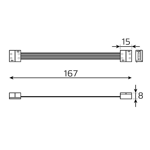 Соединитель для лент Gauss BT437