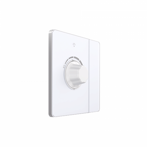Systeme Electric Systeme Infinity Арктический лед Светорегулятор TRIAC c выключателем 300Вт