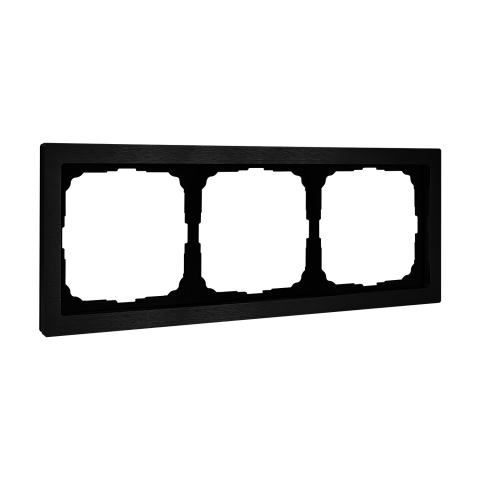 Systeme Electric ArtGallery Pure Металл Оникс Рамка 3-ая
