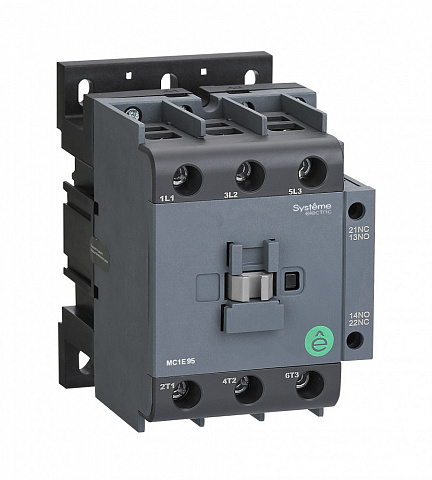 Systeme Electric Контактор MC1E 3P 80A НО+НЗ 380V/400V 50/60ГЦ