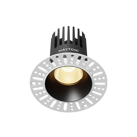 Встраиваемый светильник Maytoni DL121-15W-2.7K-TRS-B