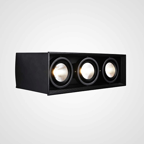 Встраиваемый светодиодный светильник Imperium Loft Lumo L3 Black 4000 321915-23