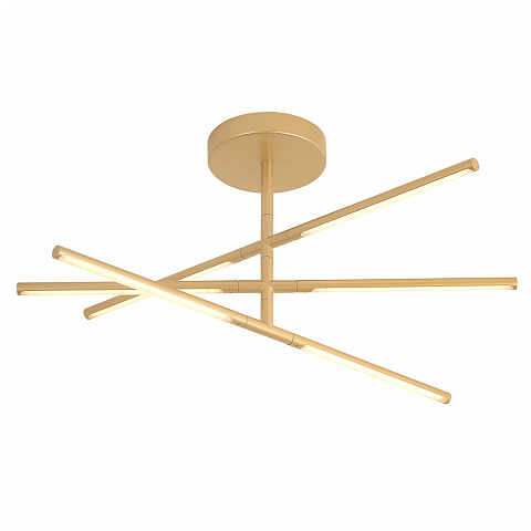 Накладной светильник Crystal Lux LARGO PL32W D730 GOLD