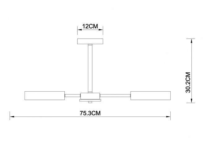 Люстра на штанге ARTE Lamp A8030PL-8WH