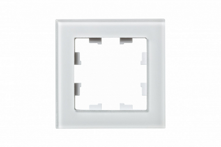 Systeme Electric AtlasDesign Nature Стекло белый Рамка 1-ая