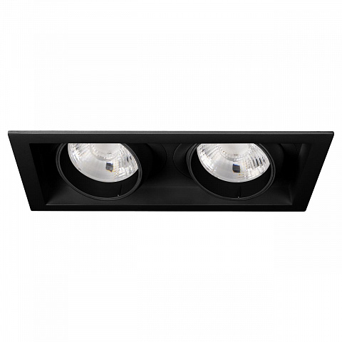 Светильник MS-VORTEX-BUILT-S250x140-2x30W Day4000 (BK-BK, 17 deg, 230V) Arlight 058444
