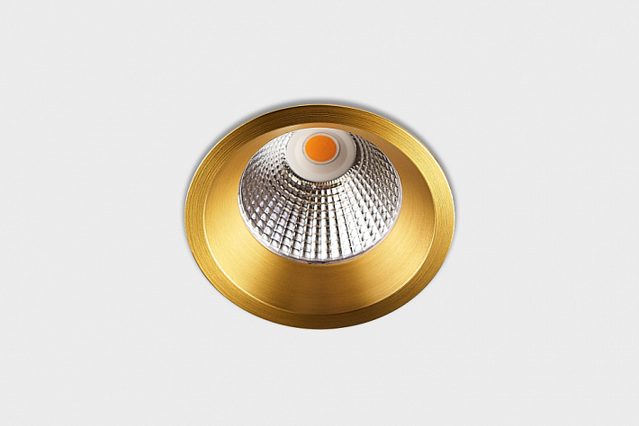 Встраиваемый светильник ITALLINE IT08-8035 gold 3000K