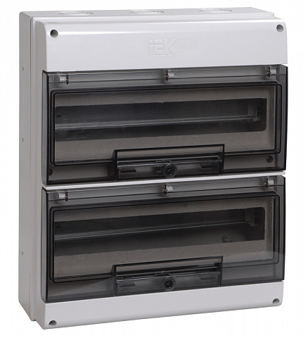 IEK KREPTA7  Корпус пластиковый КМПн-24 IP66 белый откр.монтаж