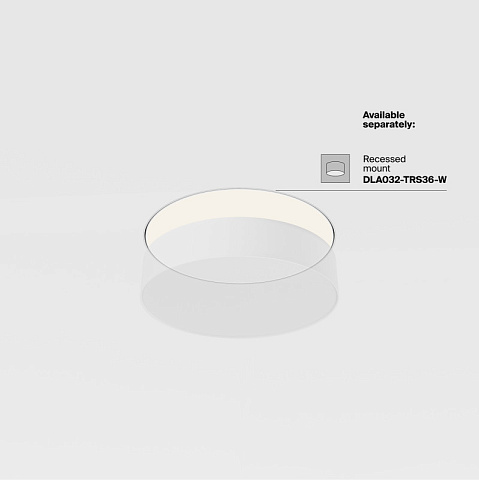 Накладной светильник Maytoni C032CL-36W4K-RD-B