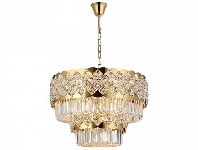 Подвесная люстра Newport 8301/60 C gold polished
