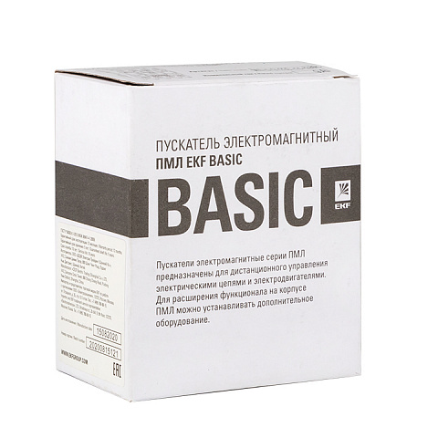 EKF Basic Пускатель электромагнитный серии ПМЛ-1160М 12А 230В  Basic