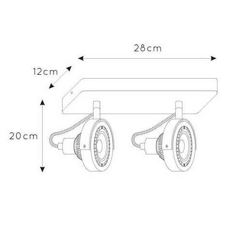 Спот Lucide Tala Led 31931/24/30