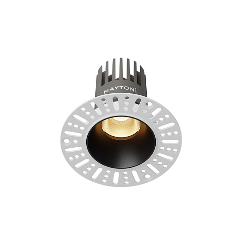 Встраиваемый светильник Maytoni DL124-10W-2.7K-TRS-B