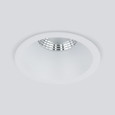 Встраиваемый светильник Elektrostandard 15266/LED 7W 4200K WH белый