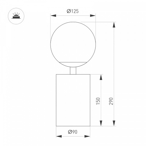 Настольная лампа Arlight 059534