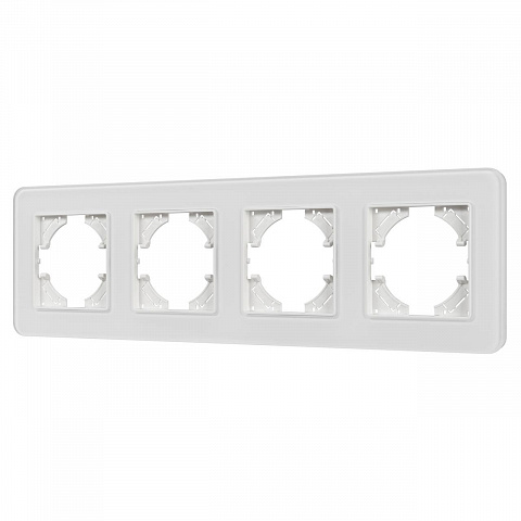 Рамка стеклянная FRM-OMALI-GS-4-WH Arlight 049700