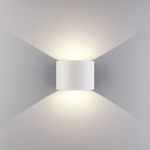 Уличный настенный светодиодный светильник Elektrostandard 1518 Techno LED Blade белый a038830